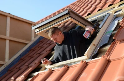 Pose de fenêtres de toit Velux à la Bretenière